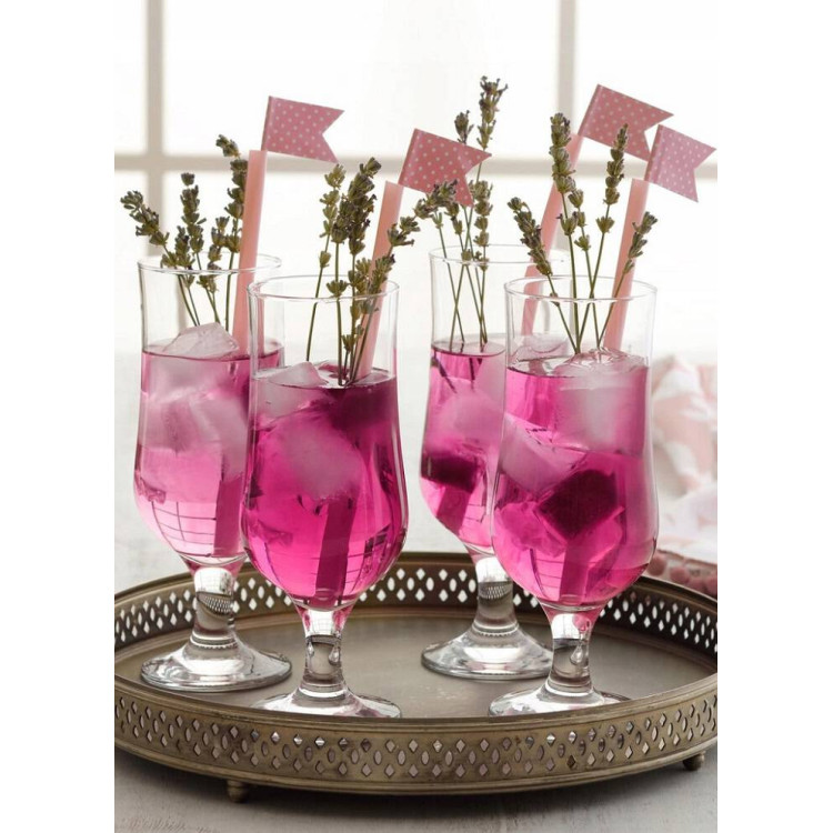 Szklanki na nóżce Glasmark kieliszki koktajlowe 340 ml zestaw 6 sztuk Szklanki na nóżce Glasmark kieliszki koktajlowe 340 ml zestaw 6 sztuk