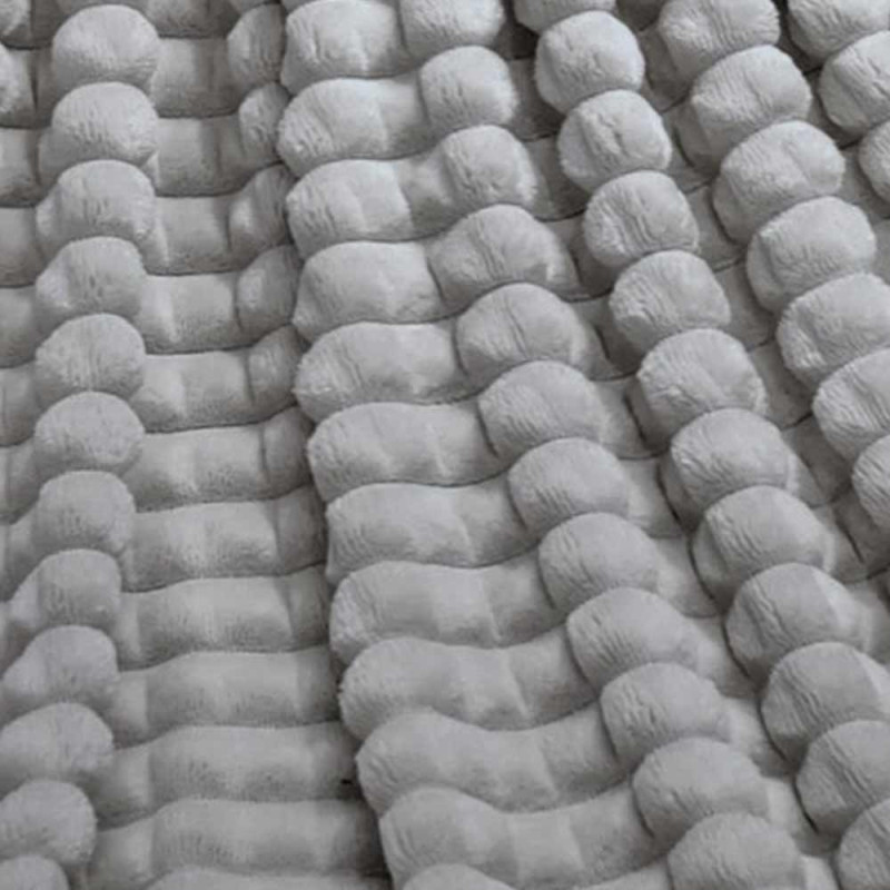 Koc szary 160x200 cm mikrofibra Cotton World miękki ciepły pled narzuta na łóżko