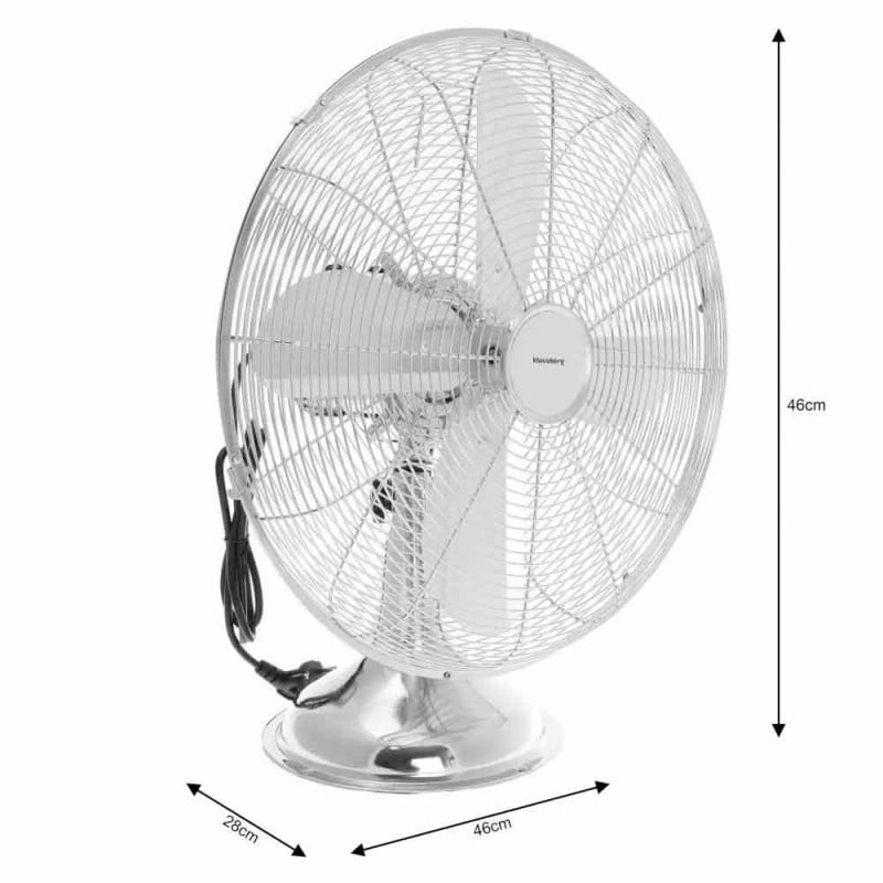 Wentylator podłogowy Klausberg KB 7538 wiatrak cyrkulacyjny 50W