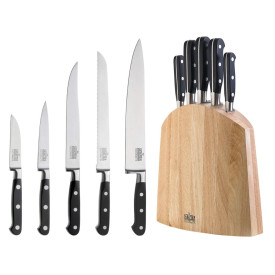 Noże kuchenne V Sabatier Richardson Sheffield Zestaw noży kuchennych 5 części w bloku