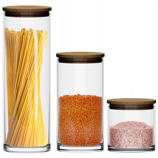 Zestaw 3 szklanych...