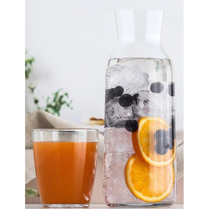 Karafka szklana 1250 ml do wody soków napojów lemoniady Fonte Florina