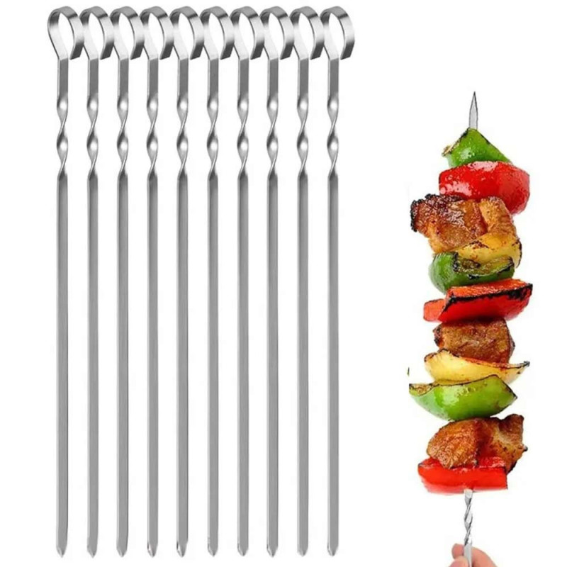 Szpikulce do szaszłyków BBQ szpady na grill ognisko zestaw 6 sztuk Elitehoff E 6260