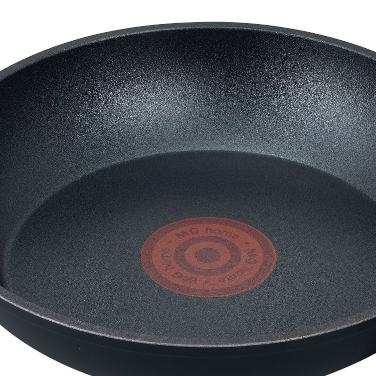 Zestaw 2 patelnie z czujnikiem temperatury 24/28 cm Thermo Sensor MG Home na indukcję