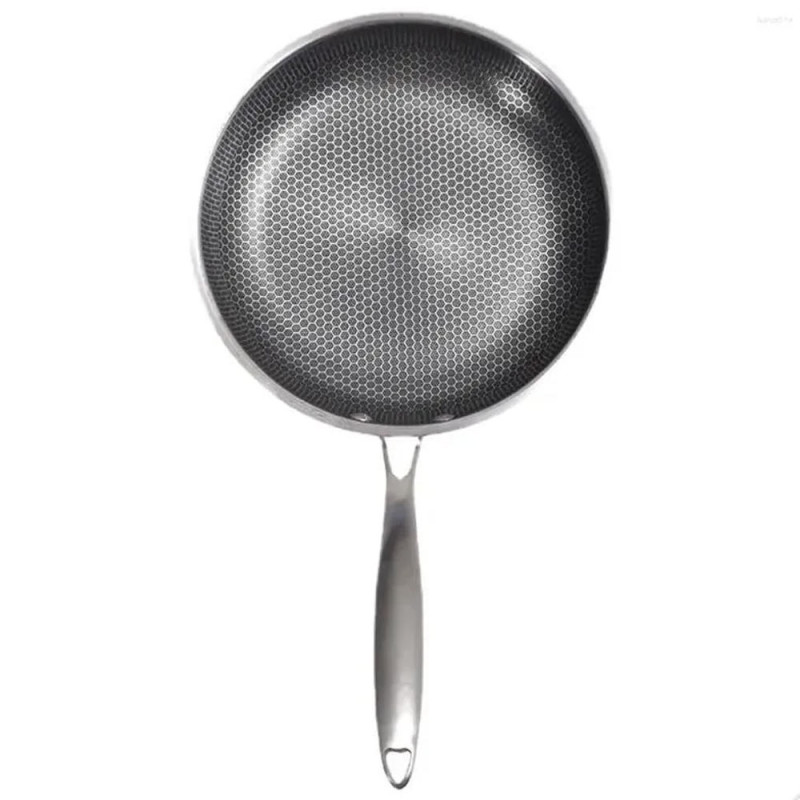 Patelnia stalowa 24 cm powłoka "plaster miodu" indukcja gaz Masterpan MP 2333