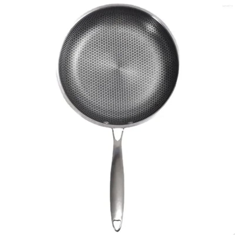 Patelnia stalowa 26 cm powłoka "plaster miodu" indukcja gaz Masterpan MP 2334