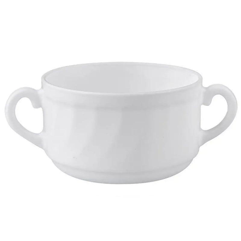 Bulionówka biała 300 ml flaczarka zestaw 6 sztuk salaterka 10cm ARCOROC Trianon