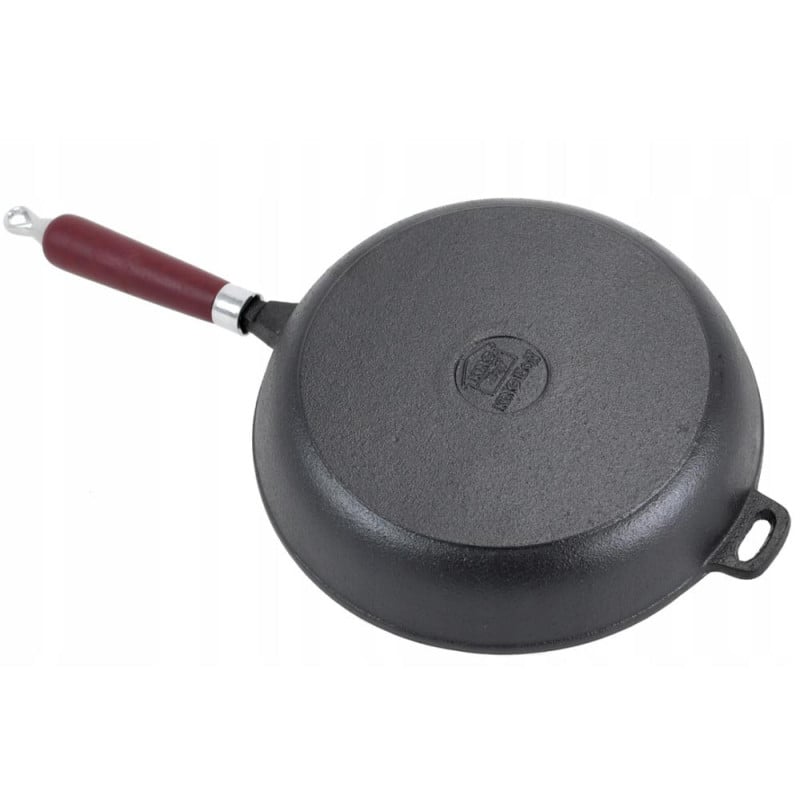 Patelnia żeliwna KingHoff KH 1119 ciężka na indukcję 28 cm