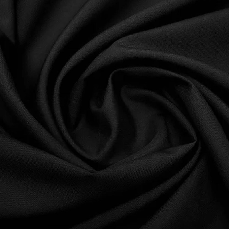 Zasłona zaciemniająca na przelotkach grube 140x250 cm czarna
