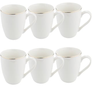 Kubki porcelanowe ze złotym...