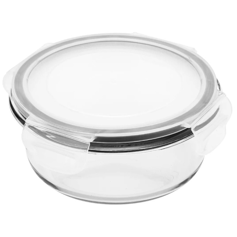 Pojemnik szklany 950 ml okrągły lunchbox Altom Fresh żaroodporny hermetyczny