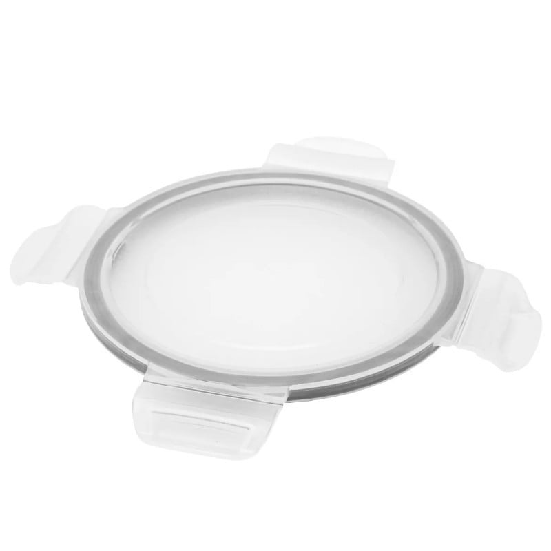 Pojemnik szklany 400 ml okrągły lunchbox Altom Fresh żaroodporny hermetyczny