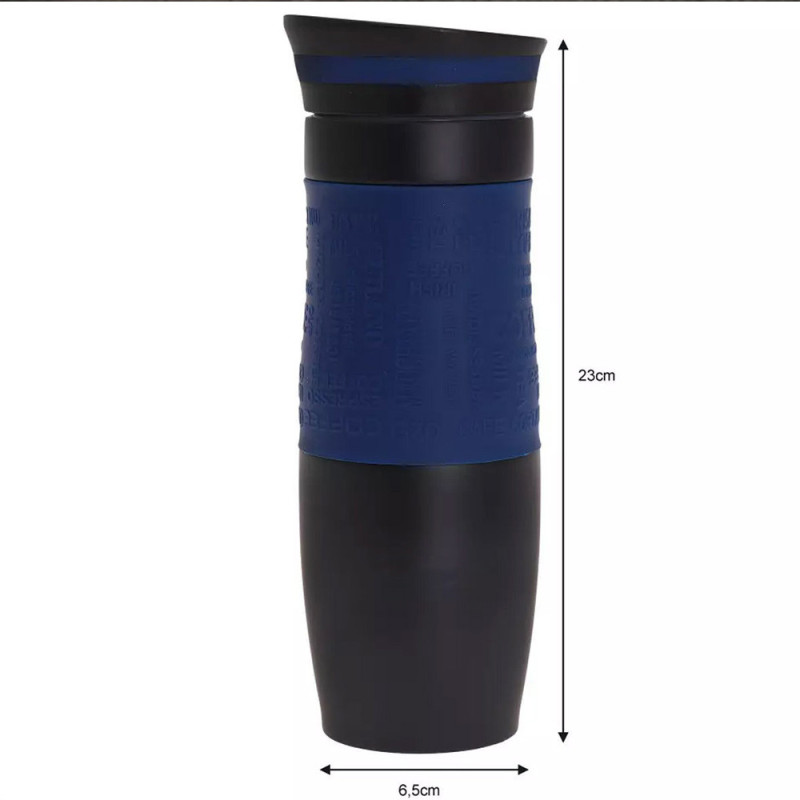 Kubek termiczny 500 ml termos stalowy fioletowy Kinghoff KH 4177