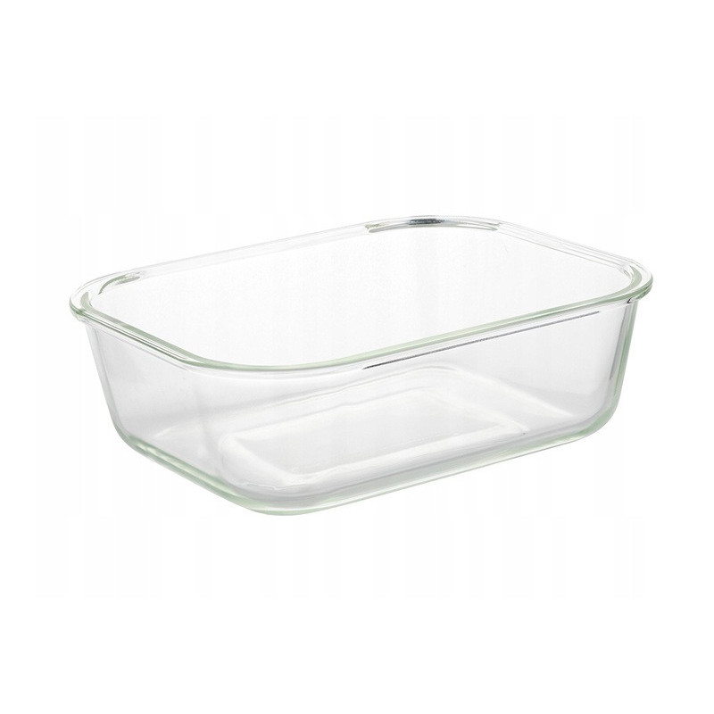 Szklany pojemnik 640 ml na żywność jedzenie Florina Frigo pudełko z pokrywką lunchbox prostokątny hermetyczny