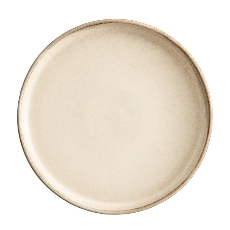 Serwis obiadowy porcelanowy GierekHoff Evie 24 elementy z salaterkami zestaw talerzy dla 6 osób retro 1213