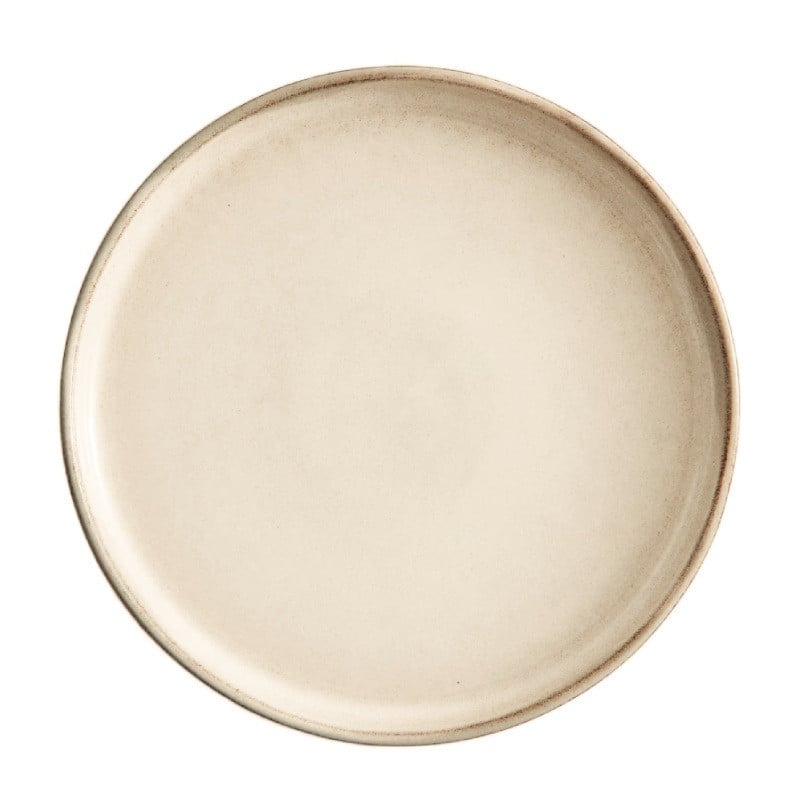 Serwis obiadowy porcelanowy Evie 30 elementów z salaterkami i kubkami zestaw talerzy dla 6 osób retro 1211