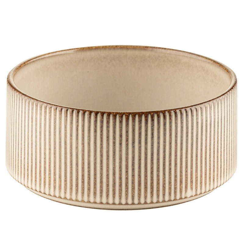 Serwis obiadowy porcelanowy GierekHoff Evie 30 elementów z salaterkami i kubkami zestaw talerzy dla 6 osób retro 1211
