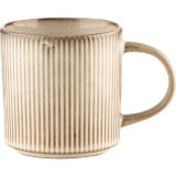 Kubek porcelanowy 330 ml Florina Evia do kawy herbaty kremowe retro