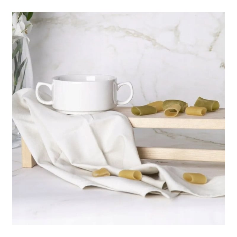 Bulionówka biała porcelana 280 ml flaczarka zestaw 12 sztuk salaterka 11 cm Altom regular