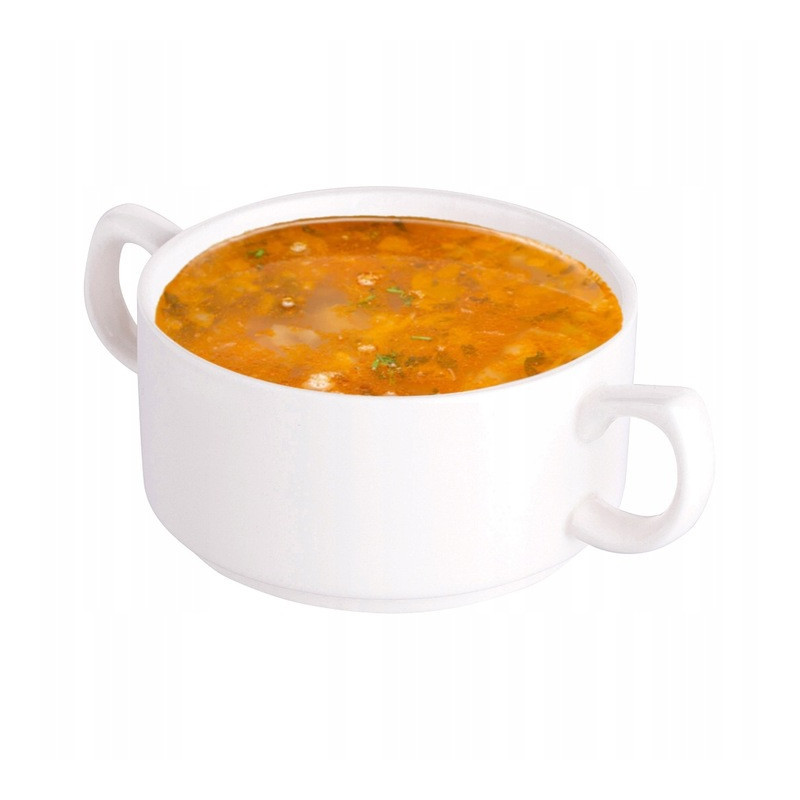 Bulionówka biała porcelana 280 ml flaczarka zestaw 12 sztuk salaterka 11 cm Altom regular