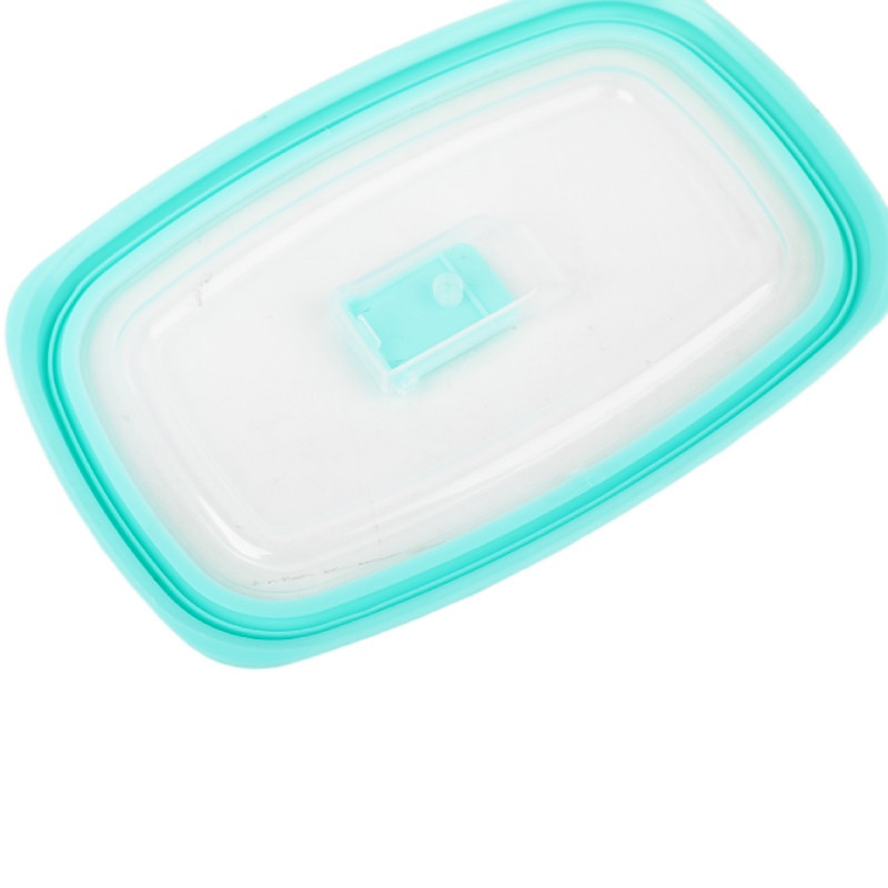 Pojemniki prostokątne lunchbox MG Home Misto zestaw 5 sztuk hermetyczne 2700/1800/1150/650/340 ml