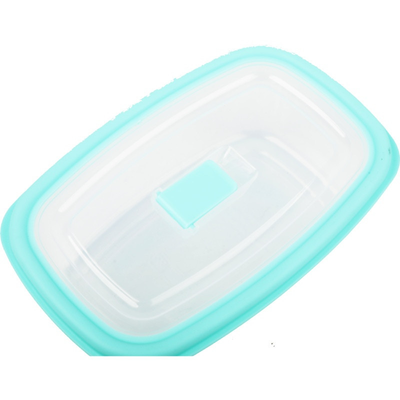 Pojemniki prostokątne lunchbox MG Home Misto zestaw 5 sztuk hermetyczne 2700/1800/1150/650/340 ml