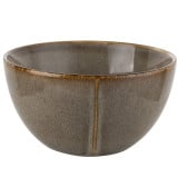 Talerz głęboki do zupy 15 cm porcelanowy Florina Bergen salaterka miseczka brązowy retro