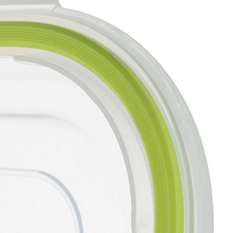 Pojemniki szklane zestaw 6 sztuk na żywność jedzenie Florina Frigo pudełko śniadaniówka lunchbox okrągłe prostokątne hermetyczne