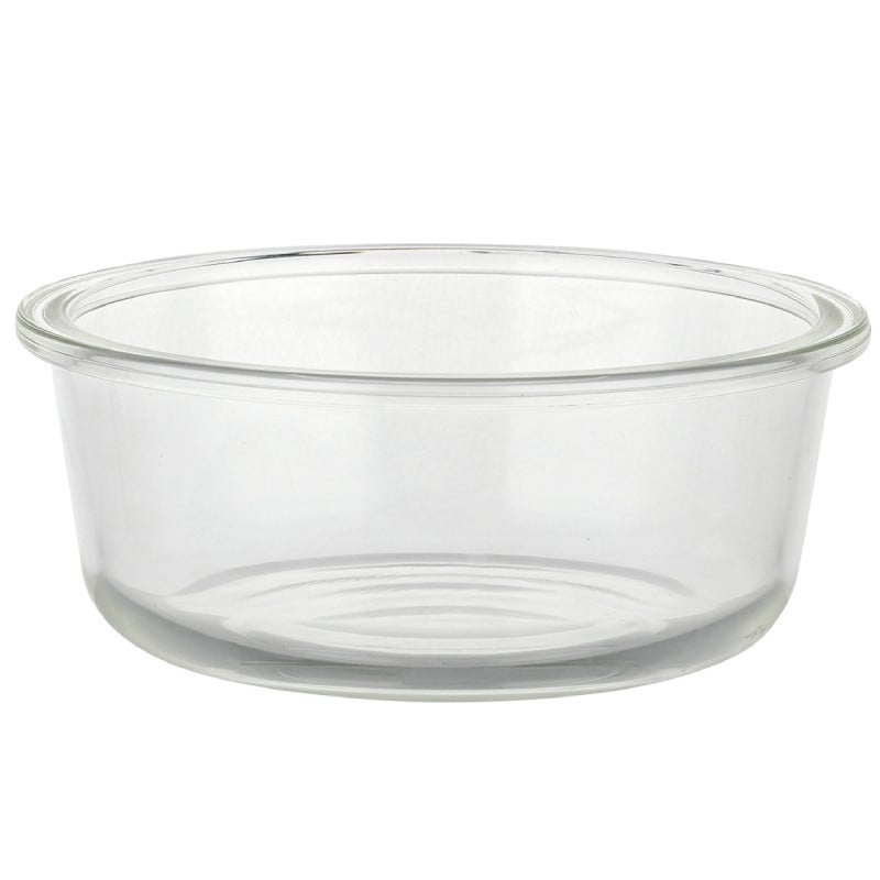 Pojemniki szklane okrągłe lunchbox Florina Frigo zestaw 3 sztuki żaroodporne hermetyczne 620 ml