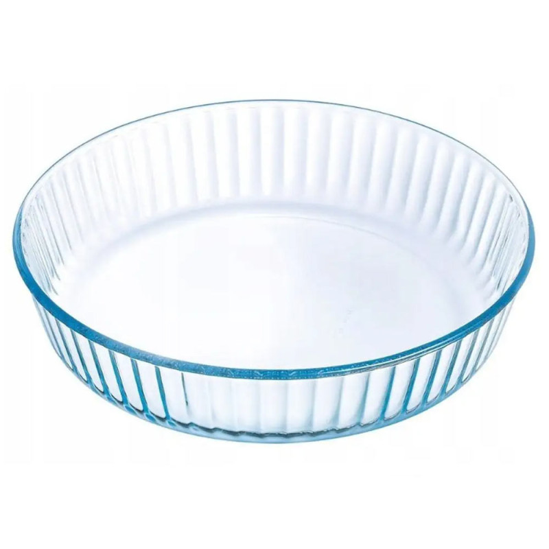 Szklana forma do tarty 26 cm naczynie żaroodporne 2.1 L Pyrex