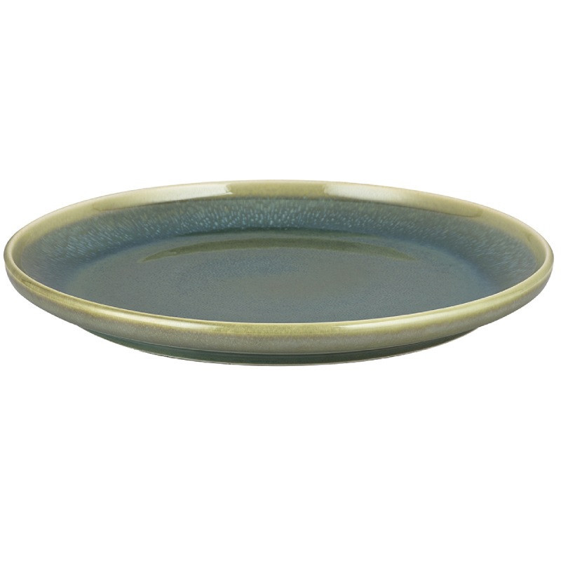 Serwis obiadowy porcelanowy Florina Salvia 18 elementów zestaw talerzy dla 6 osób nowoczesny