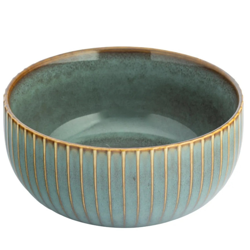 Serwis obiadowy porcelanowy Altom Sage 24 elementy zestaw talerzy dla 6 osób retro