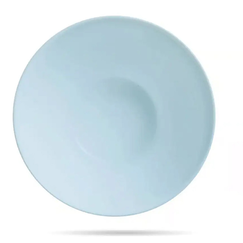 Serwis obiadowy 19 elementowy z dużą salaterką dla 6 osób niebieski Paradise Blue Diwali Luminarc V6213
