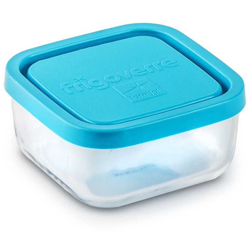 Pojemniki szklane zestaw 5 sztuk lunchbox Bormiolli Rocco Frigoverre żaroodporne hermetyczne