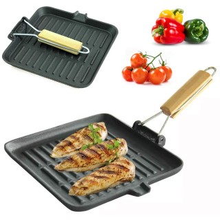 Patelnia żeliwna grillowa...