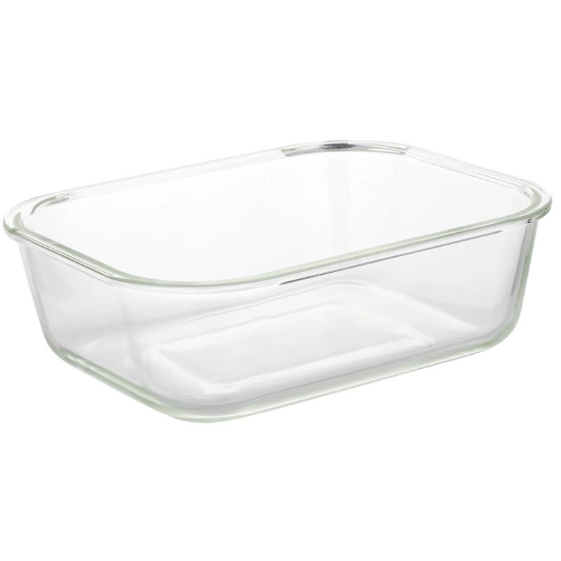 Pojemniki szklane 1500 ml prostokątne lunchbox Fresh zestaw 3 sztuki żaroodporne hermetyczne