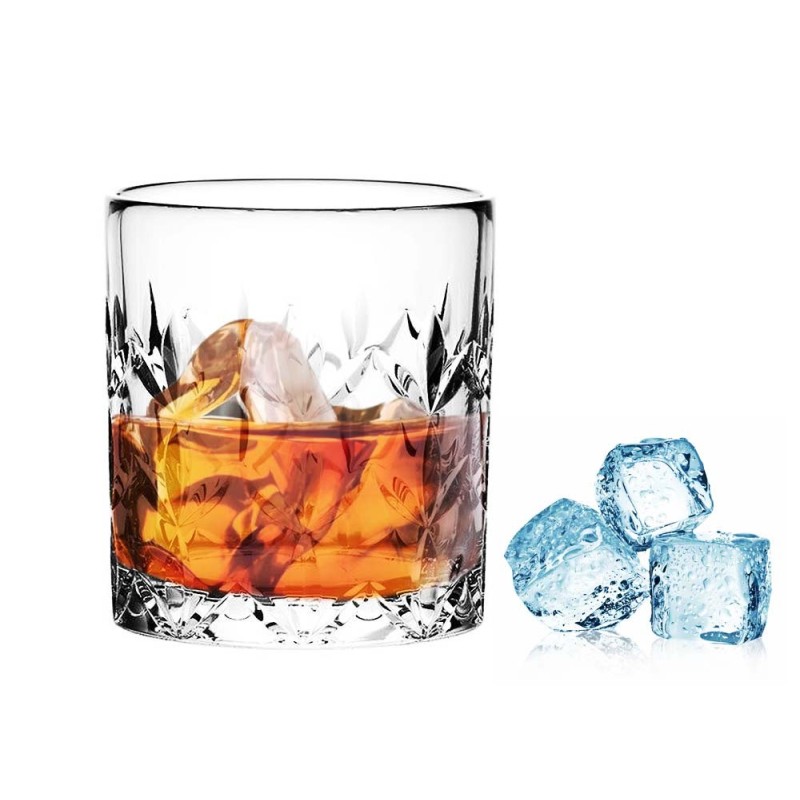 Szklanki do whisky drinków 315 ml zestaw 6 sztuk Verti Florina