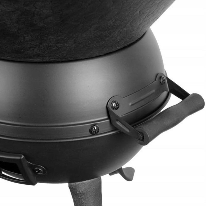 Grill żeliwny przenośny z misą paleniskową ogrodowy Brunbeste BR 2645