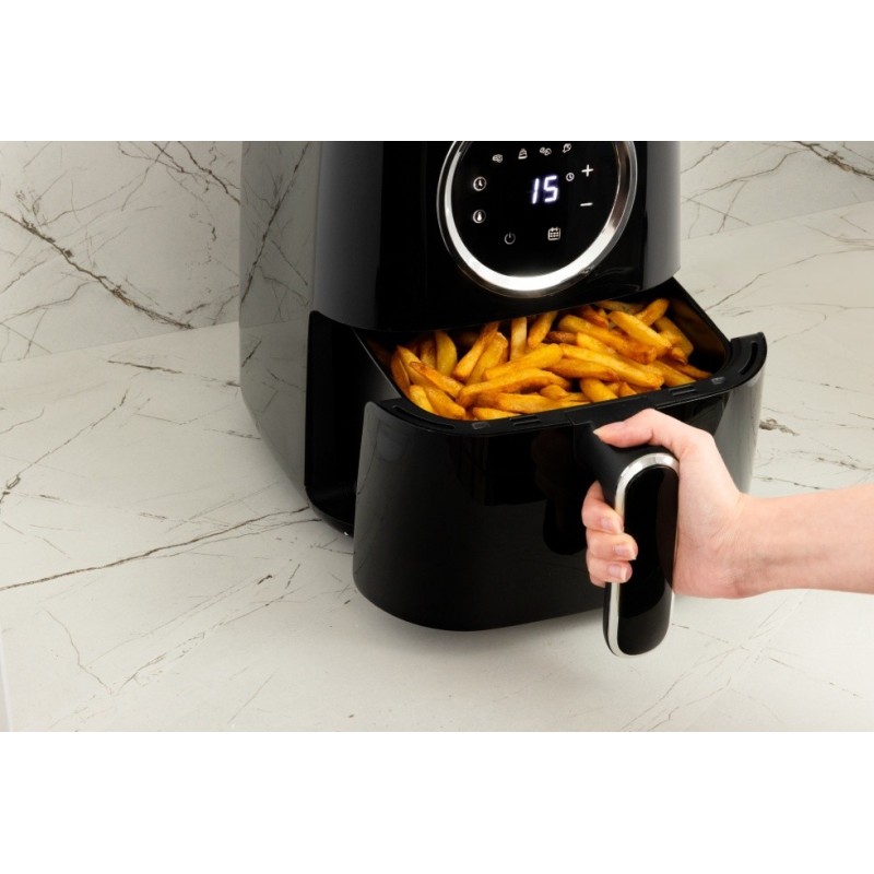 Airfryer 5 w 1 frytkownica beztłuszczowa MG Home Black Air Fryer 4.2 L czarna 1400W