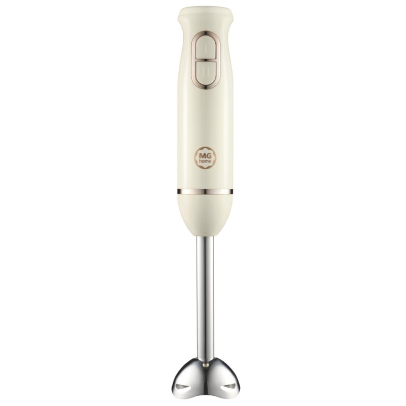 Blender ręczny MG Home 300W z regulacją prędkości kremowy do zup koktajli mocny