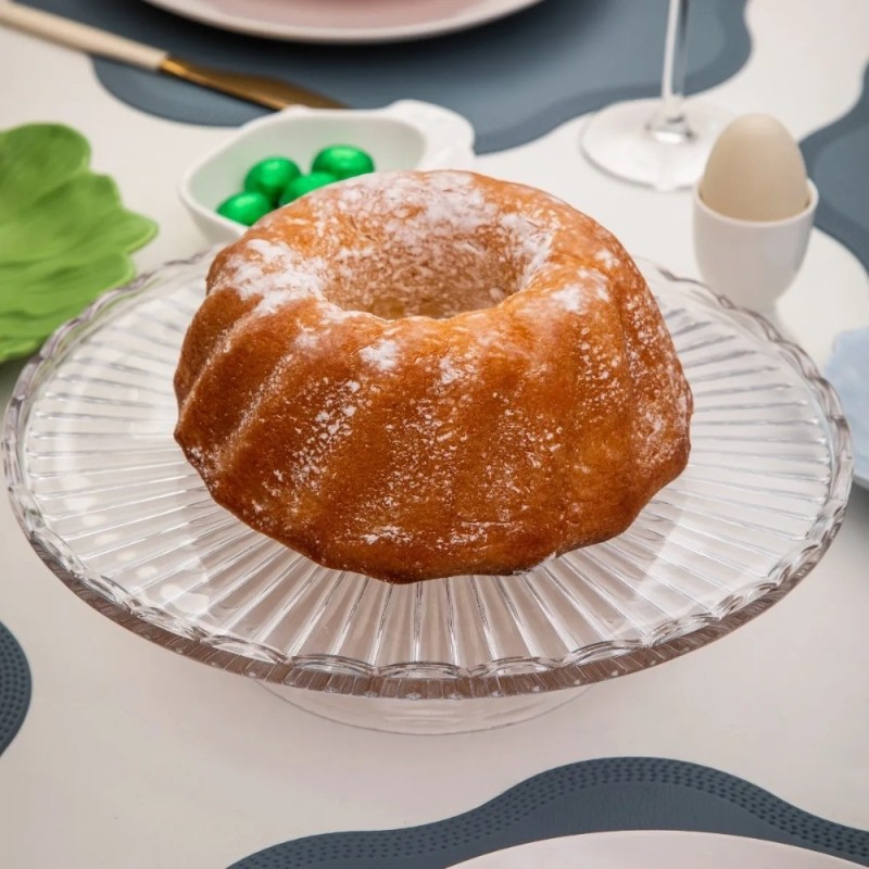 Patera na ciasto i tort szklana na nóżce Altom Design Venus 28 cm