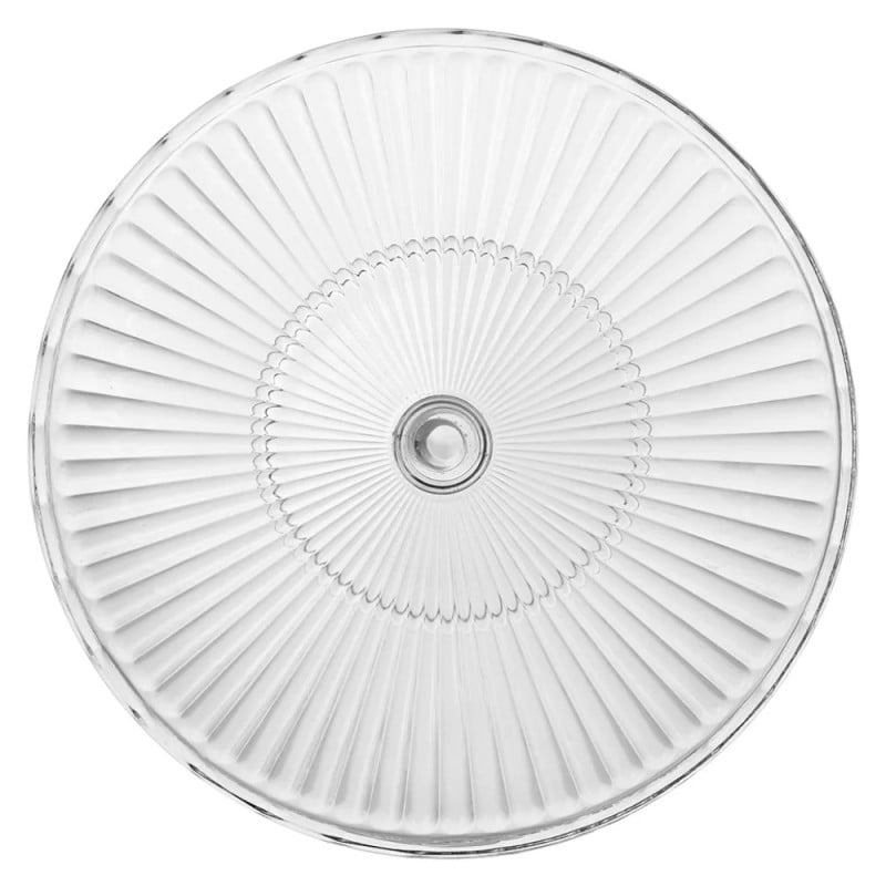 Patera szklana z kloszem na ciasto i tort na nóżce Altom Design Venus 28 cm