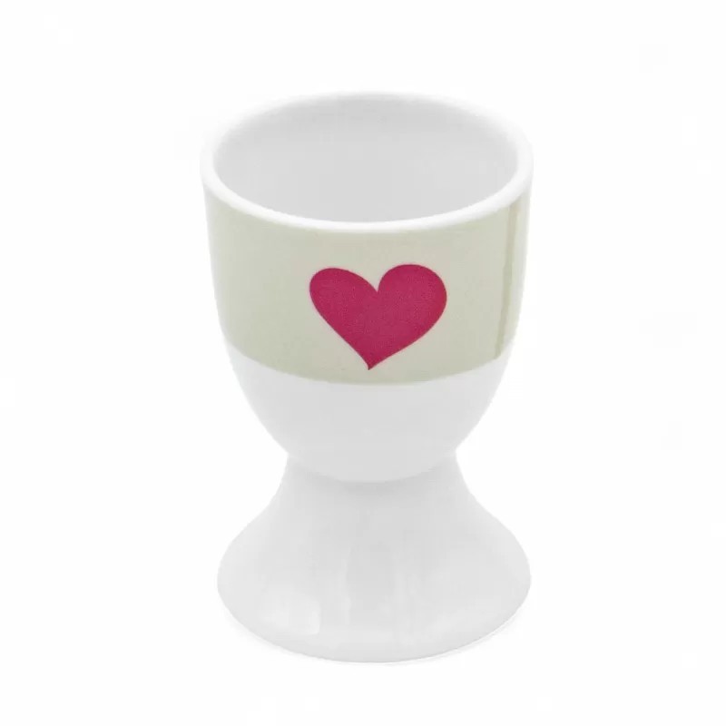 Zestaw obiadowy porcelana dla dzieci Bella Fiore 4 elementy Kotek i Piesek kubek talerzyk miseczka kieliszek na jajko