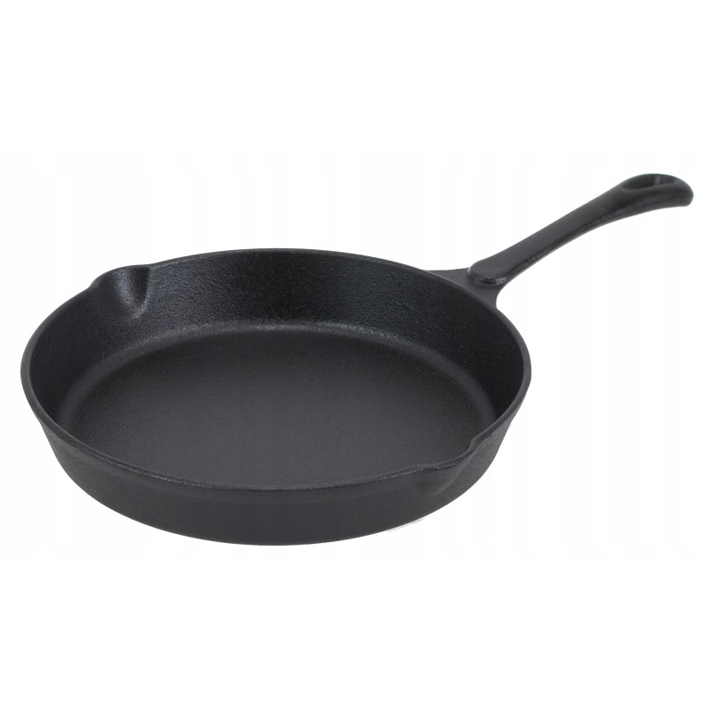 Patelnie żeliwne 20/25/30cm zestaw 3 sztuk ciężkie głębokie Krisberg KR 2711 indukcja gaz