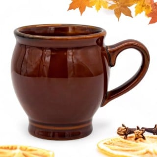 Kubek na grzane wino 250 ml  Kubek kamionkowy do grzańca góralski BC03