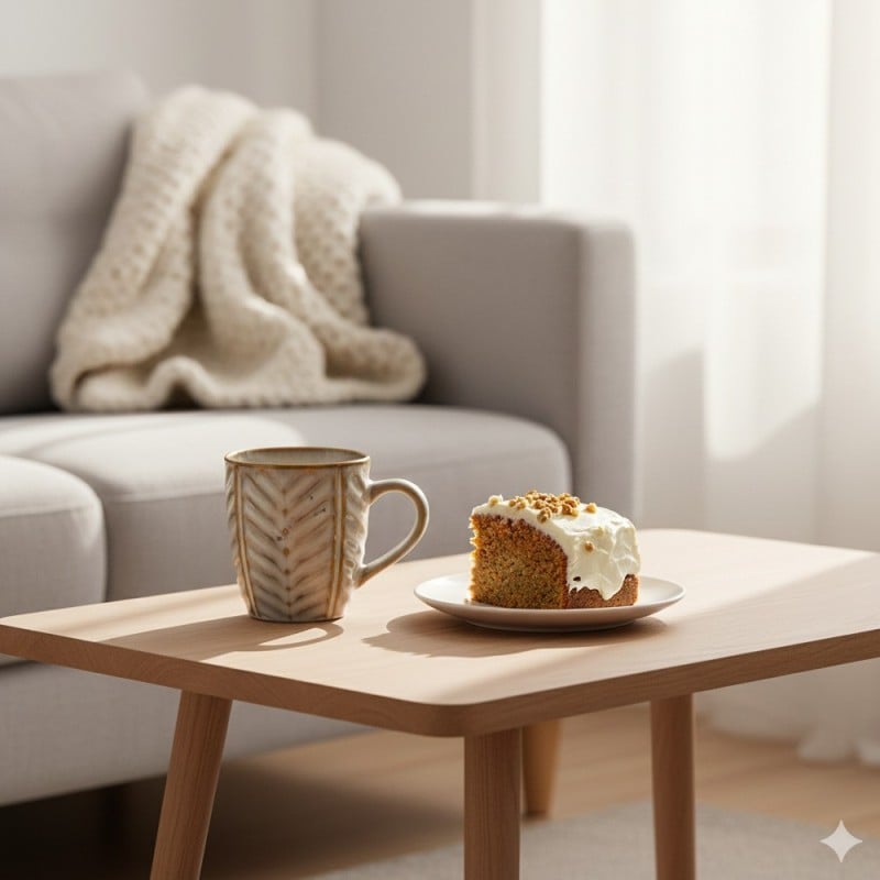 Komplet 6 kubków porcelanowych Florina Lehti 350 ml do kawy herbaty zestaw beżowe