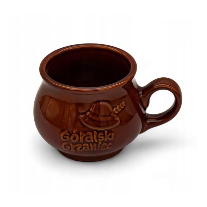 Kubek kamionkowy 300 ml na grzane wino Bella Fiore do grzańca góralski
