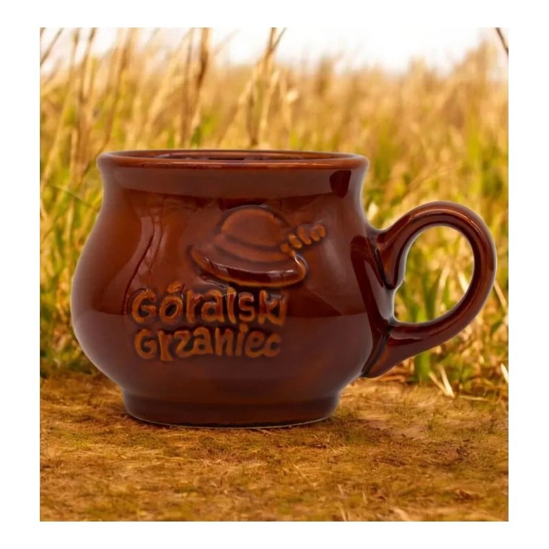 Kubek kamionkowy 300 ml na grzane wino Bella Fiore do grzańca góralski