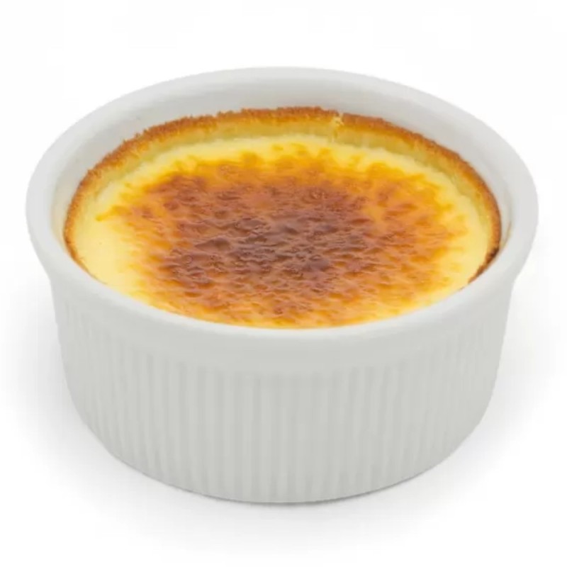 Kokilki do zapiekania 150 ml ramekin zestaw 8 sztuk salaterki miseczki pojemniki porcelanowe Brulee Tragar