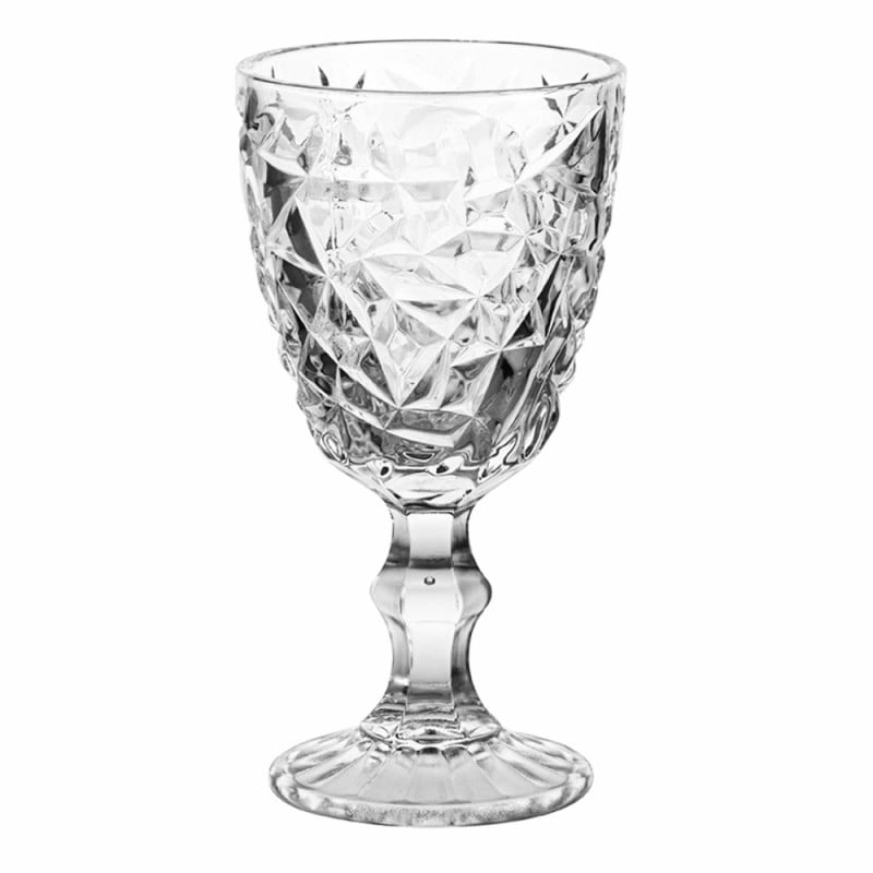 Kielichy do wody 300 ml wina soku Florina Grezzo zestaw 6 szklanek na nóżce